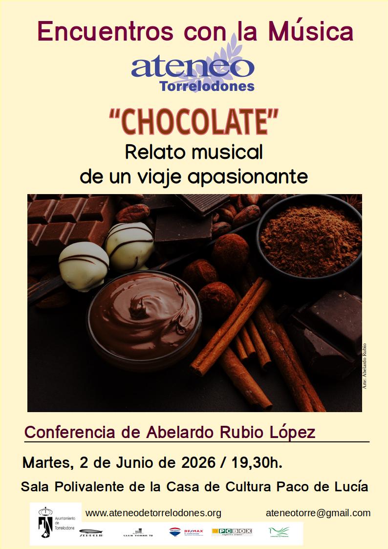 Chocolate: Relato musical de un viaje apasionante